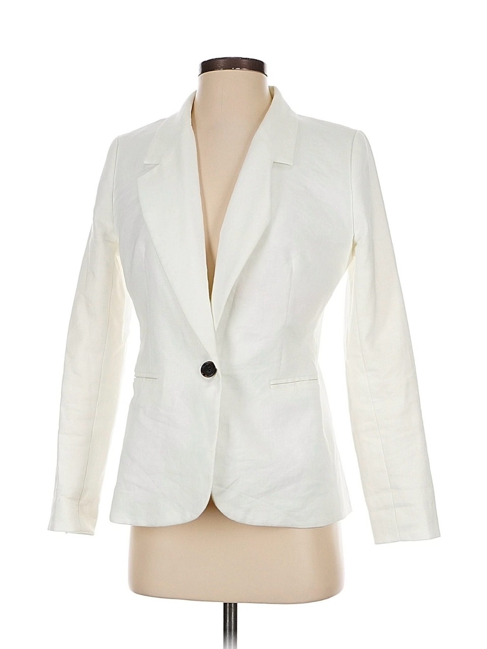 J Crew Women's Ivory Parke Blazer 4